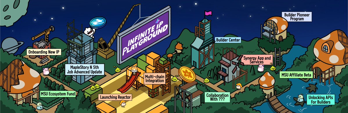 MaplestoryU's tweet image. MapleStory N Updates – ▓▓▓▓▓▓▓▓░░ 83%
Ecosystem Expansion &amp;amp; Partnerships – ▓▓▓▓▓▓▓▓▓░ 87%
Builder Support &amp;amp; Rewards Program – ▓▓▓▓▓▓▓▓▓░ 85%