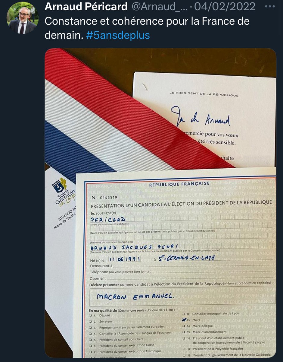 KoliaA's tweet photo. @Arnaud_Pericard Constance et cohérence 🙃
#3ansdeplus https://t.co/mEIGy7lxPb