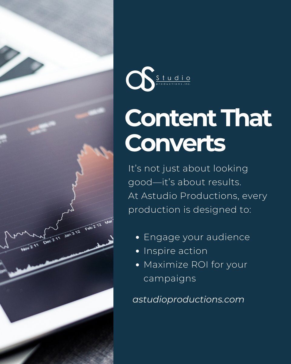 astudiopro's tweet image. Content That Converts 🖥️✨
It’s not just about looking good—it’s about results. 📈
👉 Connect with us: astudioproductions.com/contact-us

#ContentThatConverts #AstudioProductions #DigitalMarketing #VideoMarketing #CreativeAgency #MarketingStrategy #BrandGrowth