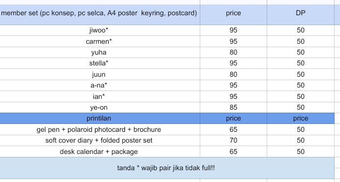 gerlinecery's tweet photo. OPEN SHARING SG26 H2H 💙

✅ EST BERSIH INA
✅ EMS TAX (EST 1,5KG)
✅ GO LINE (since 2022)
❌ packing + admin 🍊

t. wts wtt wtb seasons greetings hearts2hearts sm pc carmen jiwoo juun yuha stella a-na ian ye-on https://t.co/WFUT2iJBGZ