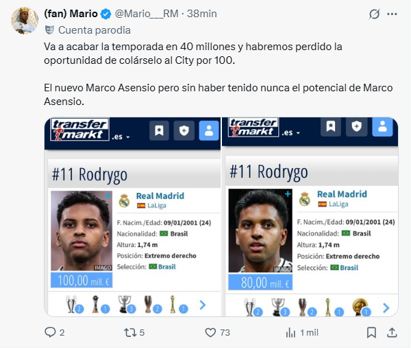Hey <a href="/Mario___RM/">(fan) Mario</a> se te borró esto, bueno solo tú le paras bolas a esa página, en esa misma página Gavi llegó a valer mas que Guler.