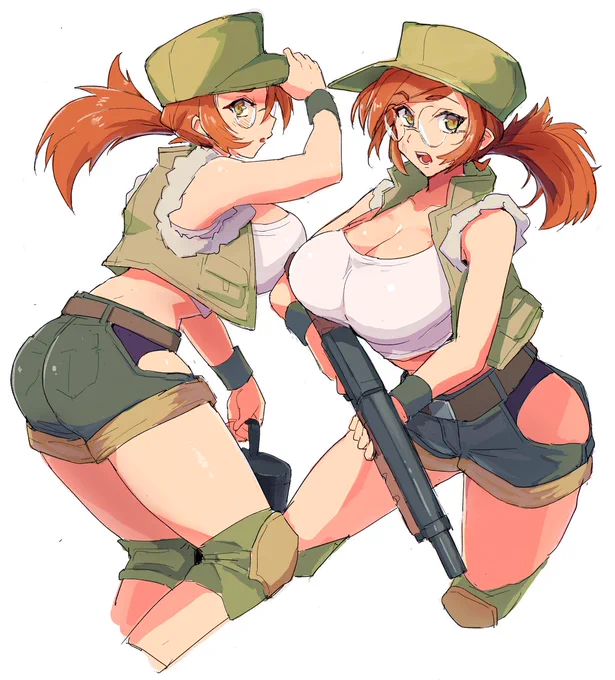 これはフィオリーナ・ジェルミ #MetalSlug #Fio