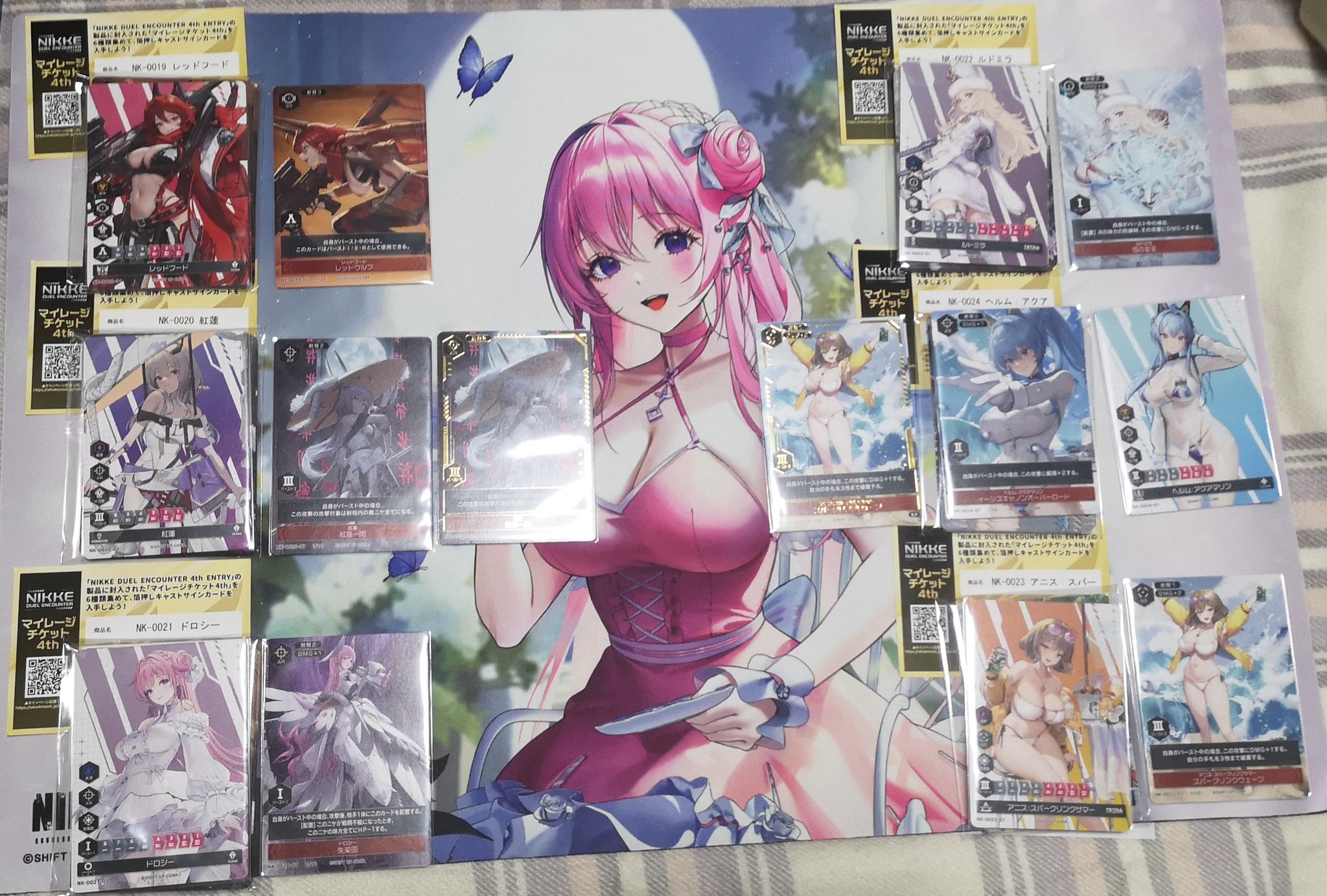 NIKKE アニス 箔押しサインカード DUEL ENCOUNTER NIKKE DUEL ENCOUNTER アニス 限定箔押しサインカードの通販