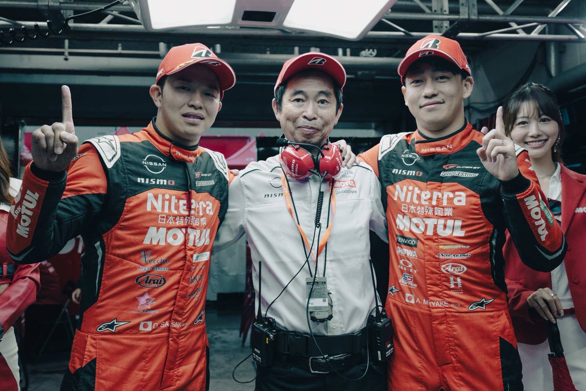 明日からSUPERGT Rd.7 オートポリス大会 ポールポジション！ 大樹くん