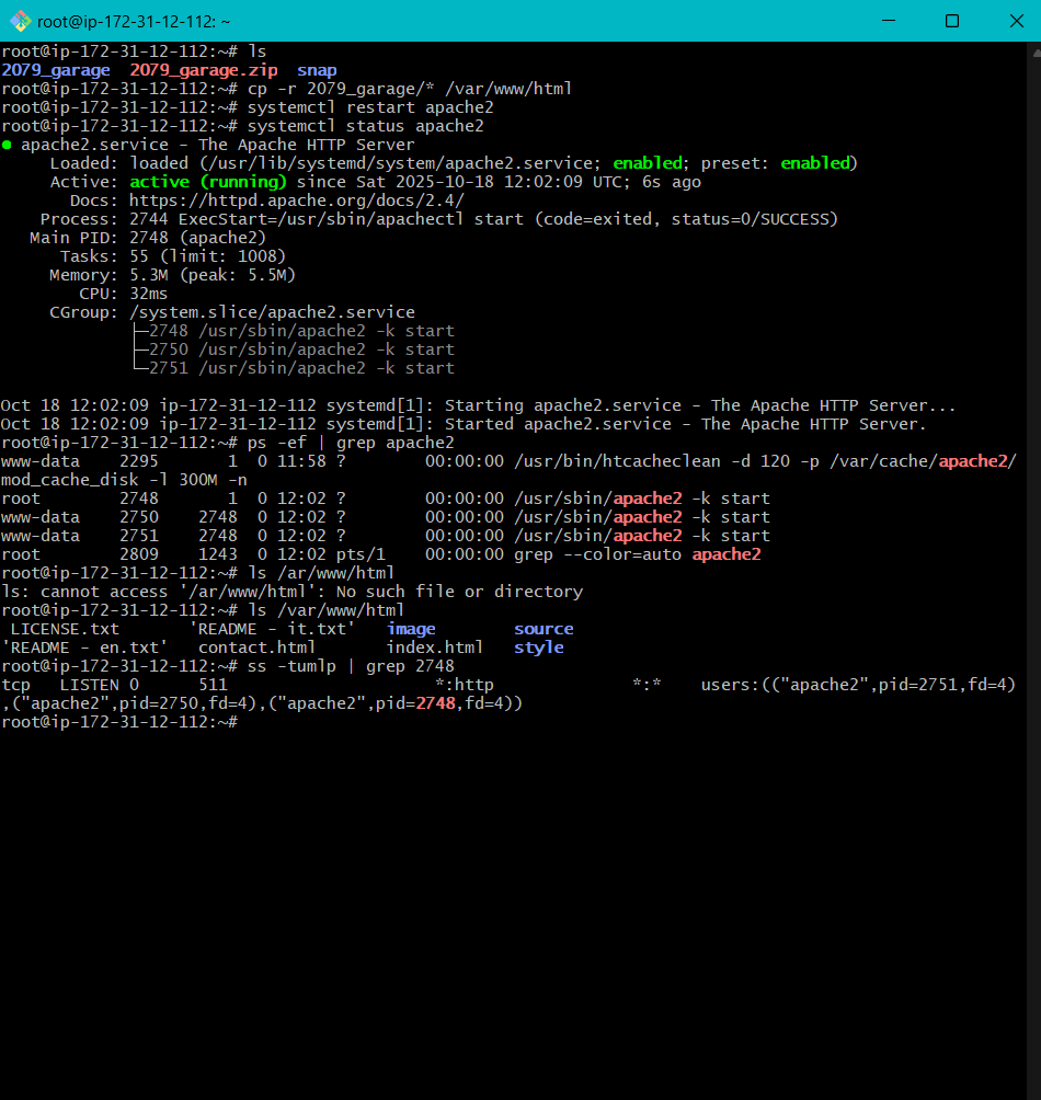 Devops_AB's tweet image. 🚀 Hosted my Garage Website on an AWS EC2 Instance!
Configured Apache, deployed the files, and updated Security Group inbound rules to allow HTTP traffic 🔥
Now my site’s live straight from the cloud ☁️

#AWS #EC2 #DevOps #WebHosting #CloudComputing