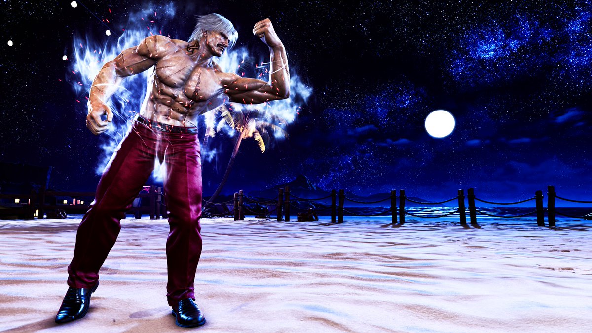 ZuJ2K1's tweet photo. My beloved #rugal on #bryanfury under the moonlight flexing https://t.co/xqMzOcgN6r
