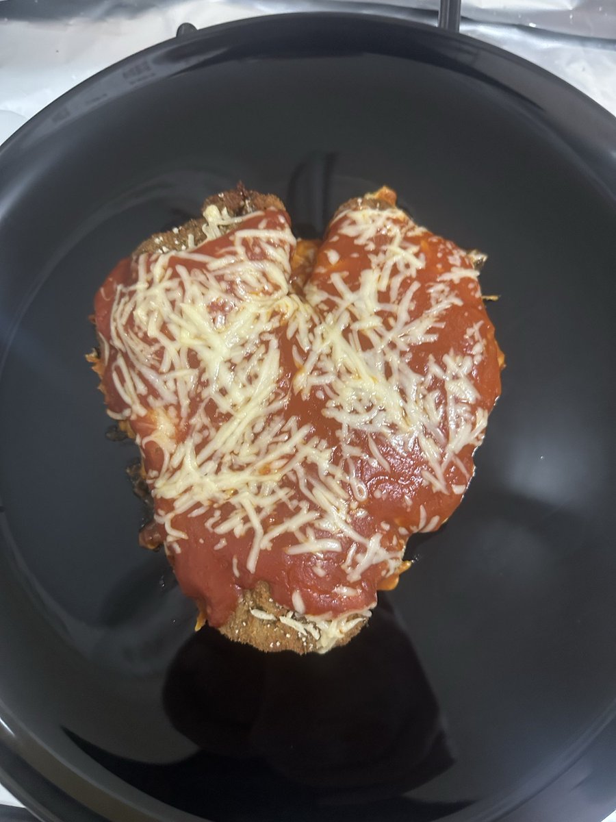 Es, pues ya tengo el (escalope , milanesa, cosas raras que hago o lo que sea como se llame esto)