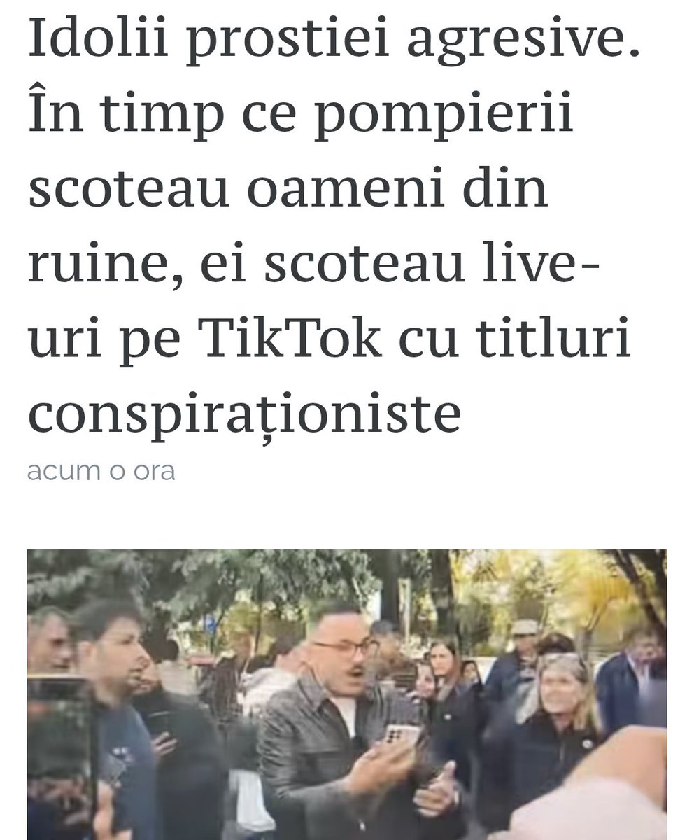 Vlad Craioveanu, despre suveraniștii din regnul Makaveli: 

"Asta e fața „patriotismului românesc” de pe net: o combinație letală de ură, prostie și cinism. În timp ce pompierii scoteau cadavre din ruine, ei scoteau live-uri cu titluri conspiraționiste. În timp ce oamenii
