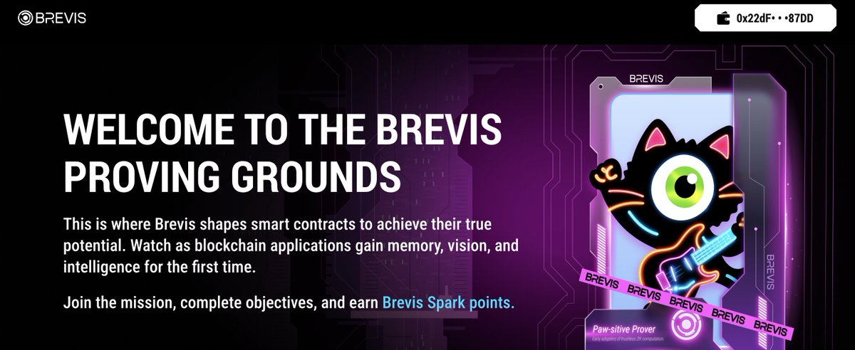 Join Brevis and complete the tasks : proving-grounds.brevis.network/P6t4eK