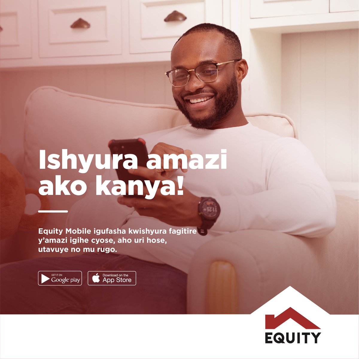 Ntukajye uhangayikishwa no gusiganwa n’igihe cyo kwishyura amazi. Ubu wabyikorera aho uri hose, igihe icyo ari cyo cyose, ukoresheje Equity Mobile. Ni uburyo bworoshye, bwihuse kandi bwizewe.
Shyira ubu buryo bw’ikoranabuhanga muri telefoni yawe, ujya muri Play store cyangwa