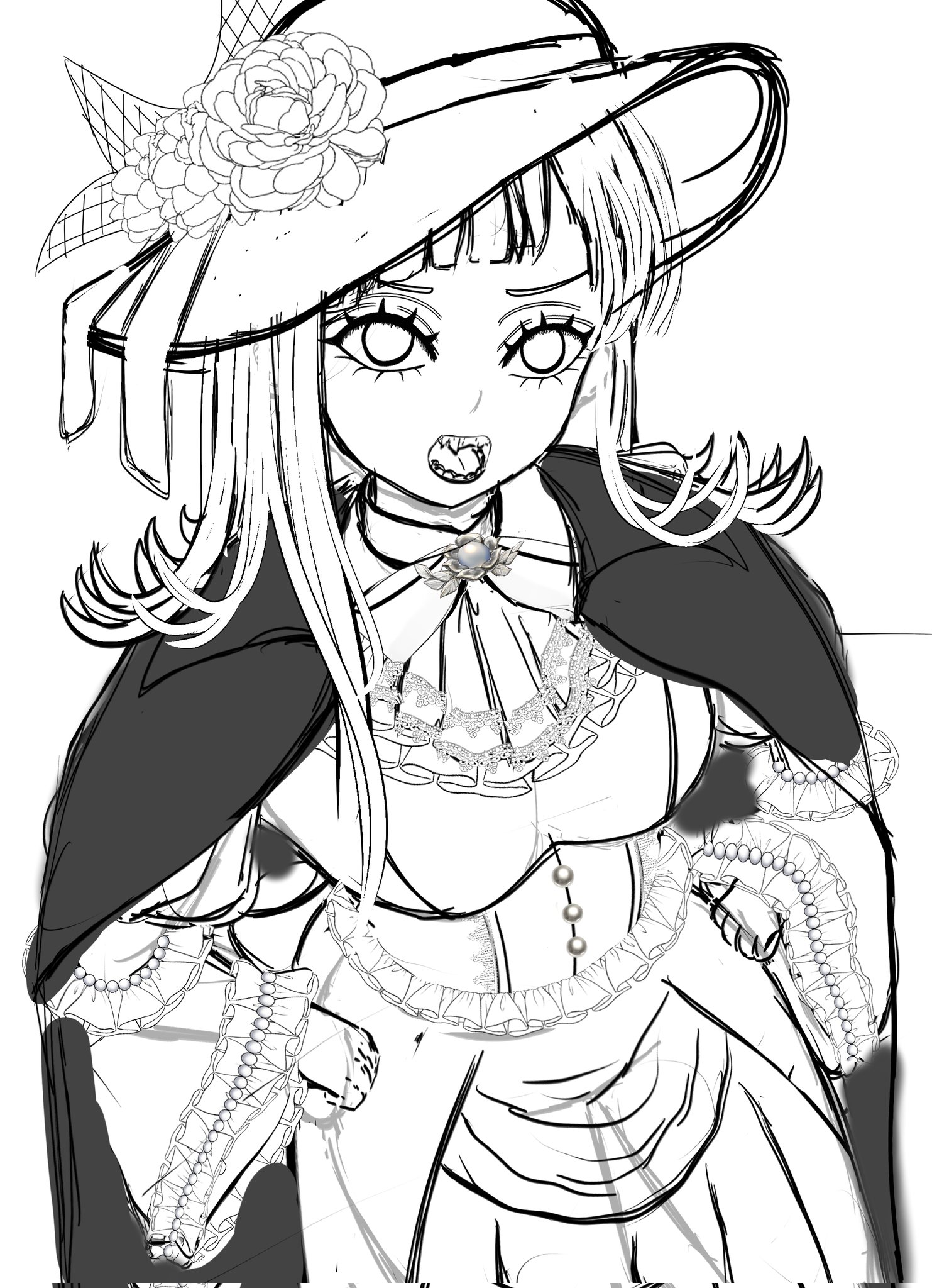 u♡さま専用✧︎*。 手描きイラスト 龍漸鬼ゼロ on X: 