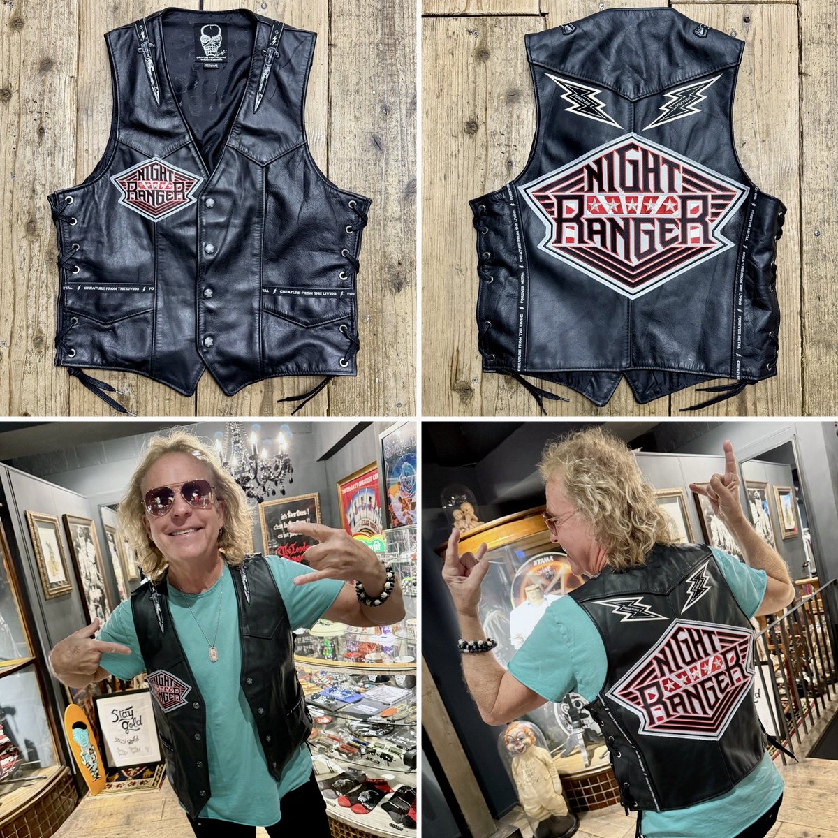 creature_kenny's tweet image. 🇺🇸NIGHT RANGER 🇺🇸

Thank You So Much @nightranger 『FAREWELL "THE GOODBYE" JAPAN TOUR 2025』‼️🔥

本当素晴らしかった‼️
涙止まんなかった‼️🥹
みんなありがとう‼️🤩🤘

@JackBlades @kellykeagy 
#creaturefromtheliving @greed_store