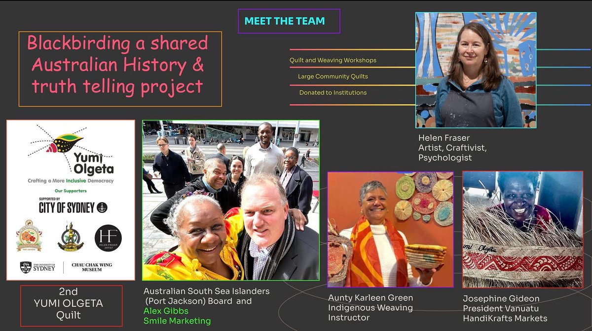 Yumi Olgeta tomorrow @ 3:30pm ONLINE must register to receive online link 
Join us >>>
events.humanitix.com/join-the-yumi-…