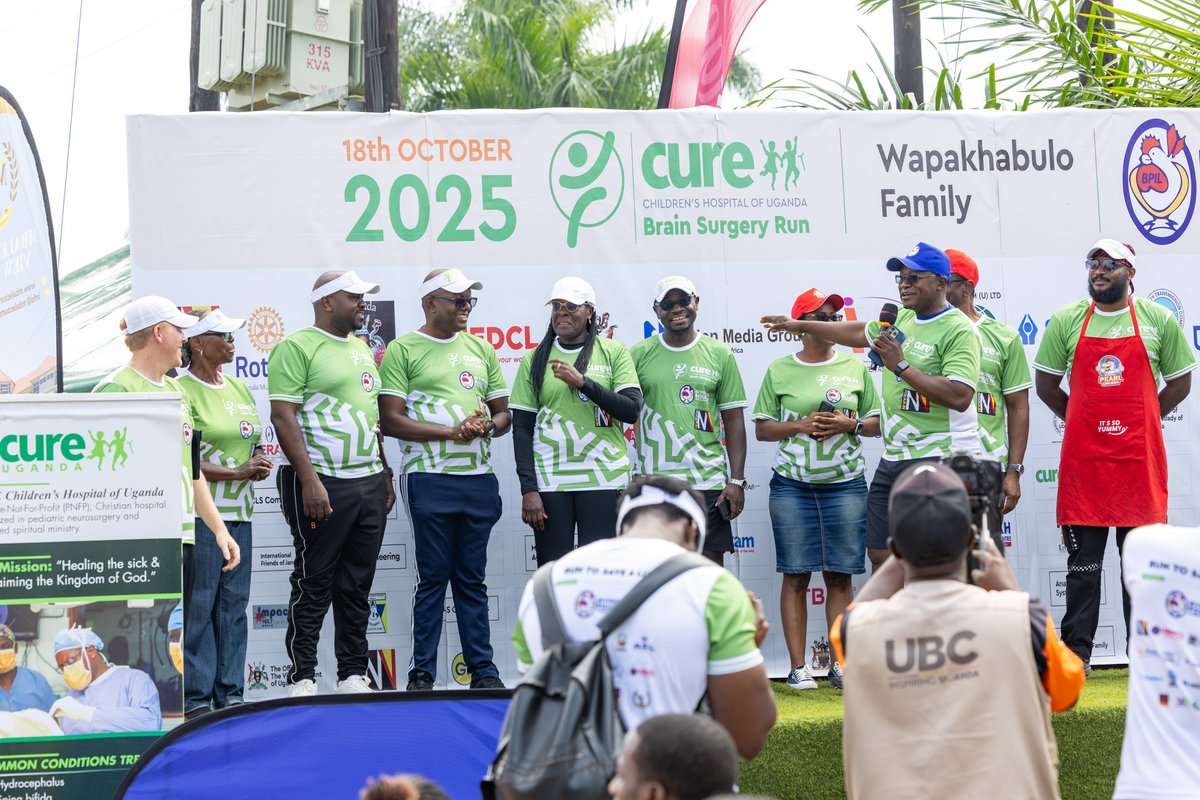 🏃‍♂️ The 9th CURE Brain Surgery Run in Mbale was a success!

Proud to stand as Cornerstone Sponsor to support life-saving surgeries for children 💛
Every step counts. Every life matters.

#CUREBrainSurgeryRun #BPIL #RunToSaveALife