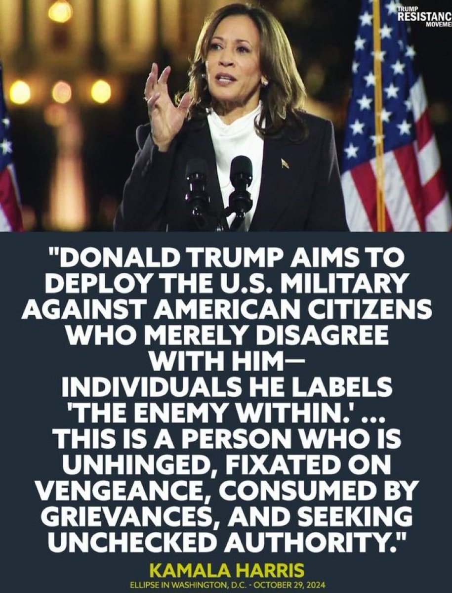 <a href="/krassenstein/">Brian Krassenstein</a> There's an America that's intolerable, that's lost its identity and respectability. Trump is responsible for this; making his voice heard, not with violence but with firmness, is a duty.
#NoKingsDayOct18th