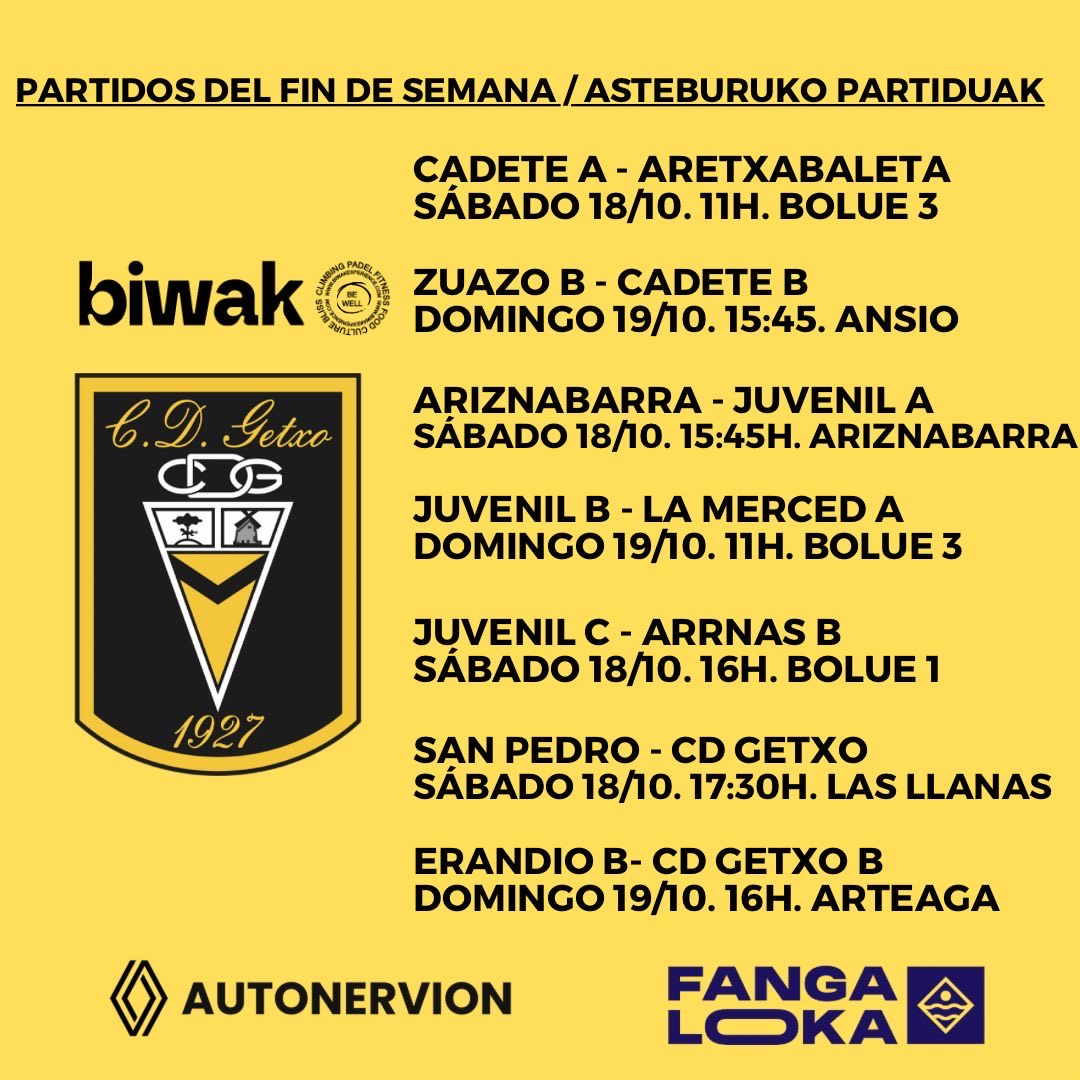 CD Getxo (@cdgetxooficial) on Twitter photo 