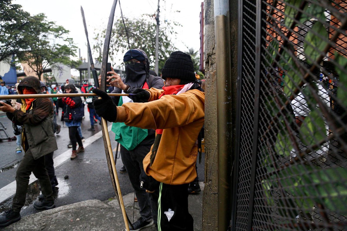 Yo no veo un indígena, yo veo un terrorista.