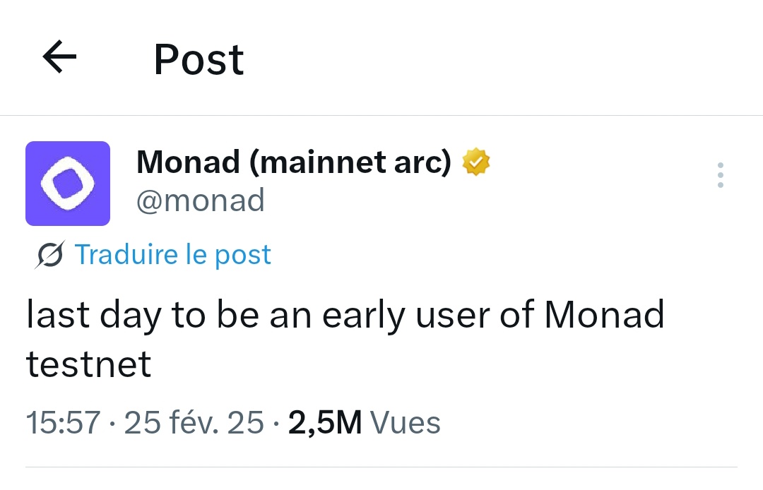 alex0x23's tweet image. monad has exploited testnet users from the very first days, treating them merely as disposable tools to be thrown into the trash after use.

i will continuously update about this scam project until it gains one or two more zeros

❌ monad
✅ deadchain

@aPriori @monad #MonadScam