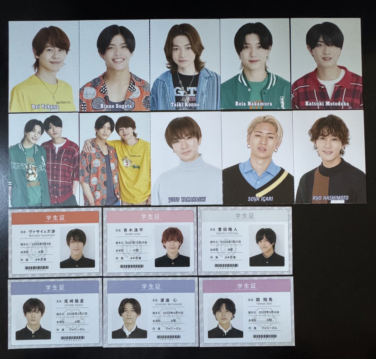 Snow_9_m_'s tweet photo. **
【譲】 ジュニア ( １ )

裏面も同じ方の厚紙です◎

 #未玖_厚紙在庫
 #厚紙交換
** https://t.co/g9Lc889DaP