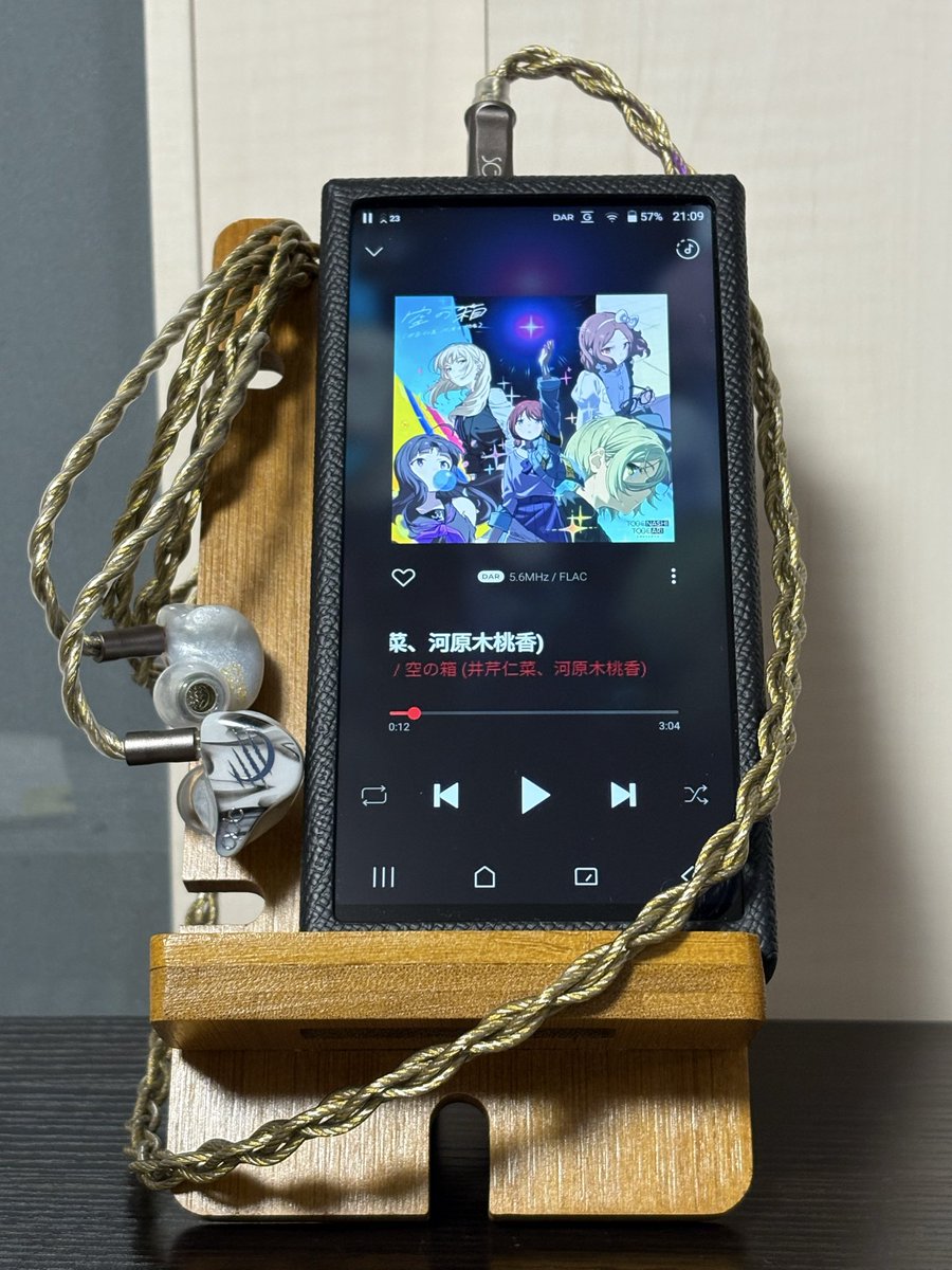 本日、急遽いなくなったDAPの後継として…2時間くらいのeイヤさんでの試聴を経て『Astell&amp;Kern PD10』を購入するに至りました‼️
本当はもう少し安価に抑える予定でしたが…やはり高いDAPのデビューをAKで買った時の記憶は強いですね。あれからさらに進化していました。