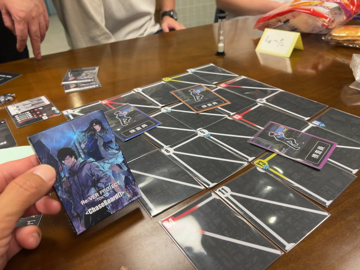 今日のボドゲ会は国際色豊か
日本人はモルックにドハマりのシャンみさん🎲
サイトから🎲
ボドゲクリエイターのはなわ[り]さんが新作『ChaseBoard』を持ち込んで＆オモロい🎲
終えたら、希望者で回転寿司。
最高な１日❣
死ぬまでこんな１日で埋め尽くせたら、１日の連続が人生なので、最高な人生❤️‍🔥