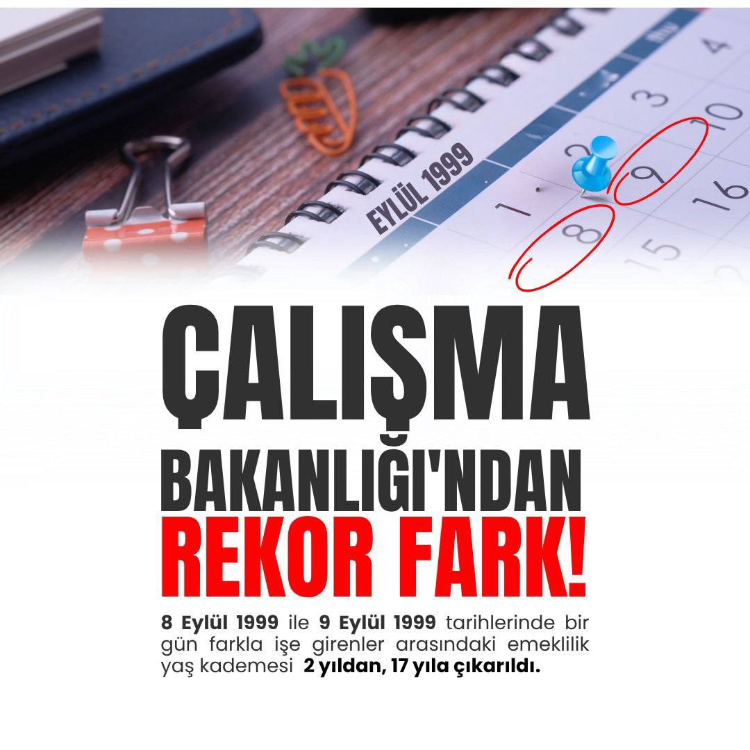🌍 DÜNYADA ÖRNEĞİ OLMAYAN EN BÜYÜK ADALETSİZLİĞİ YAŞIYORUZ!

<a href="/isikhanvedat/">Prof. Dr. Vedat Işıkhan</a>
<a href="/csgbakanligi/">T.C. Çalışma ve Sosyal Güvenlik Bakanlığı</a>
<a href="/RTErdogan/">Recep Tayyip Erdoğan</a>
<a href="/NumanKurtulmus/">Numan Kurtulmuş</a>
<a href="/TBMMresmi/">TBMM</a>
<a href="/iletisim/">T.C. İletişim Başkanlığı</a>
<a href="/yilmaztunc/">Yılmaz TUNÇ</a>

Sayın Bakanım,

Yurt dışındaki mevkidaşlarınızla sosyal politika ve emeklilik sistemlerini görüşüyorsunuz.
Peki, o ülkelerde de