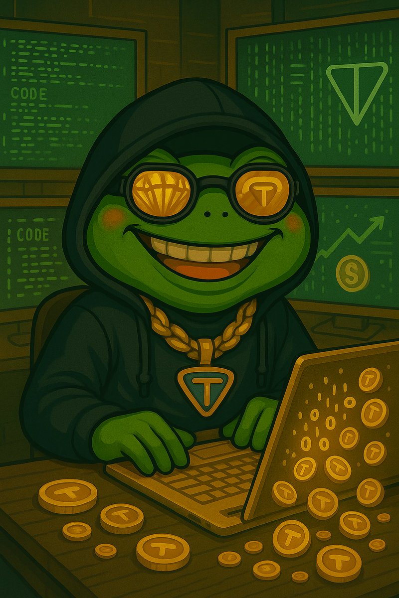 TonFroggo's tweet photo. Froggo on duty 🐸💼 optimizing mindset, automating abundance 💸✨ https://t.co/OD8Shr50bC