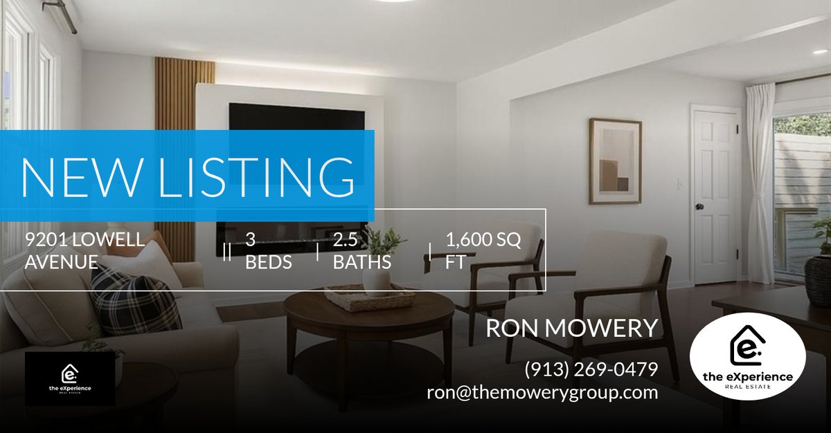 ronmowery's tweet photo. 📍 New Listing 📍 Take a look at this fantastic new property that just hit the market located at 9201 Lowell Avenue in Overland Park. Reach out here or at (913) 269-0479 for more information https://t.co/tM8rnPdN8Q https://t.co/9x6GTHUaDZ