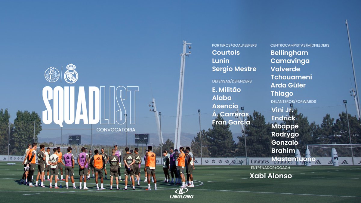 📋✅ ¡Nuestros convocados!
🆚 <a href="/GetafeCF/">Getafe C.F.</a>
