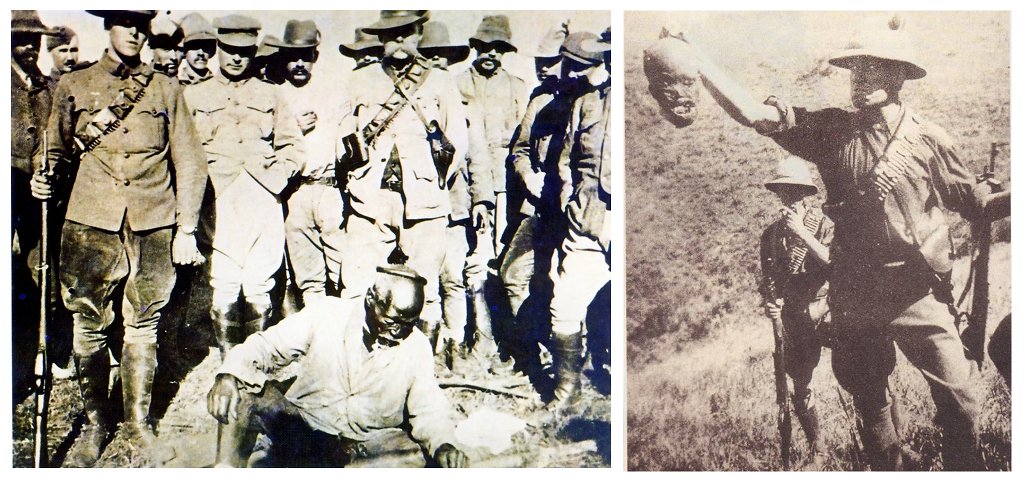 They took his land and stole his livestock. 

Killed him and displayed his head as a warning to any other native who would dare challenge them. 

Today, his landless descendants are expected to compete in equal footing with the killers' descendants 🤔