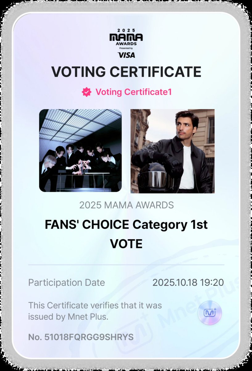 FANBU0Y's tweet photo. gotta support our fellow sainzista, jay 🤝

I vote for #ENHYPEN on #2025MAMAVOTE https://t.co/JqKfRjbyW8