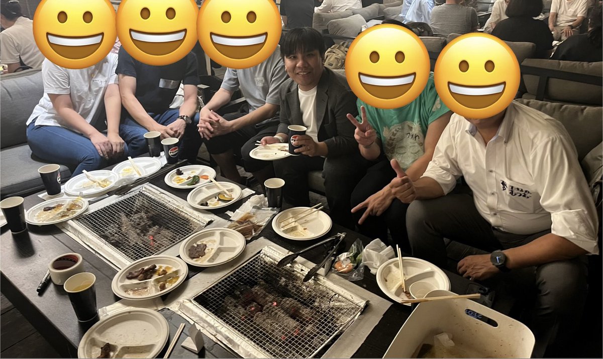 yujittttttt's tweet image. 有楽町でも会った高山さん！ #チームみらいBBQ