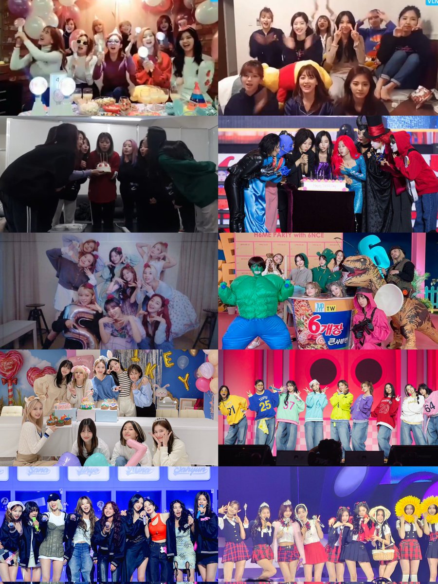 naychaengie's tweet image. TWICE&apos;S 1ST - 10TH ANNIVERSARIES 🥹🫶