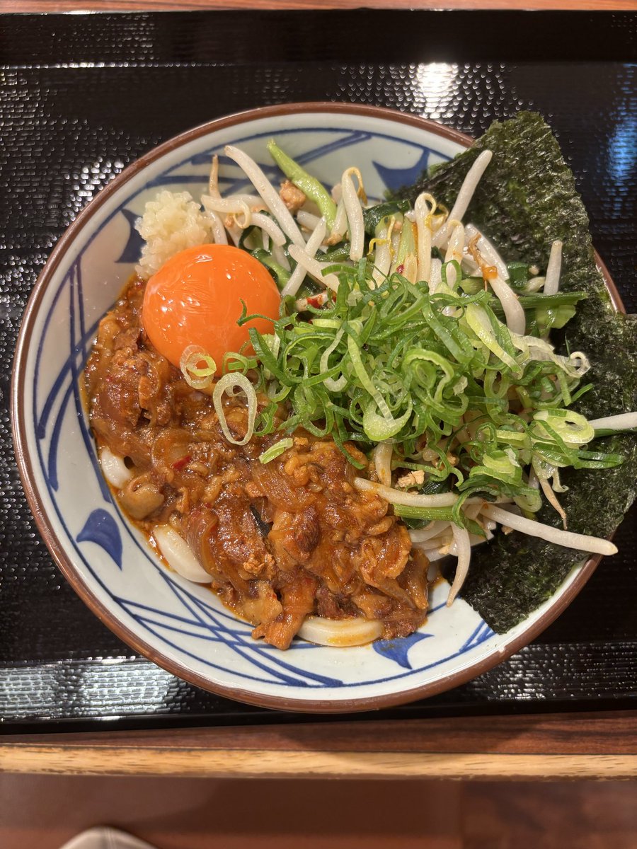 明日会社お休み😏
どこ行こうかな？
なんかいいイベントありますか？

このうどん
おいちかったよー🤤
#丸亀製麺