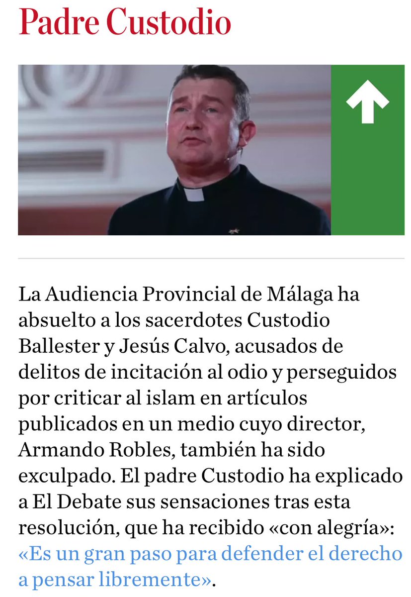 A veces, tener agallas y decir la Verdad se reconoce en los tribunales.