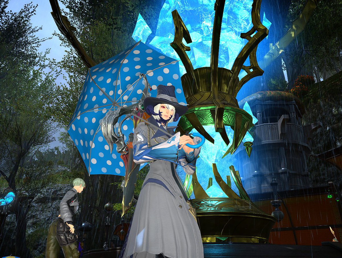 비 올 때 한 컷.

#FF14