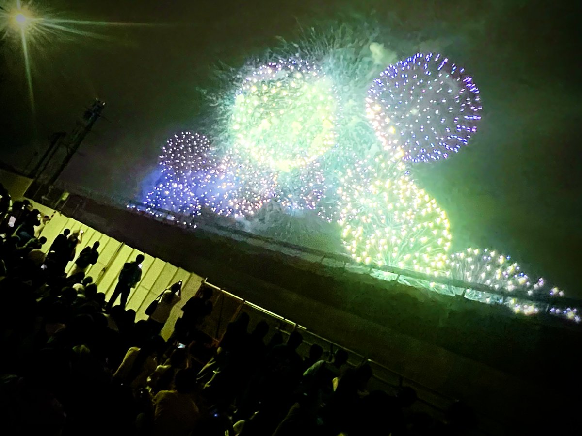 花火＊無言可 長岡花火行きたかったなぁー これは3年前の正三尺玉で上がった千輪菊