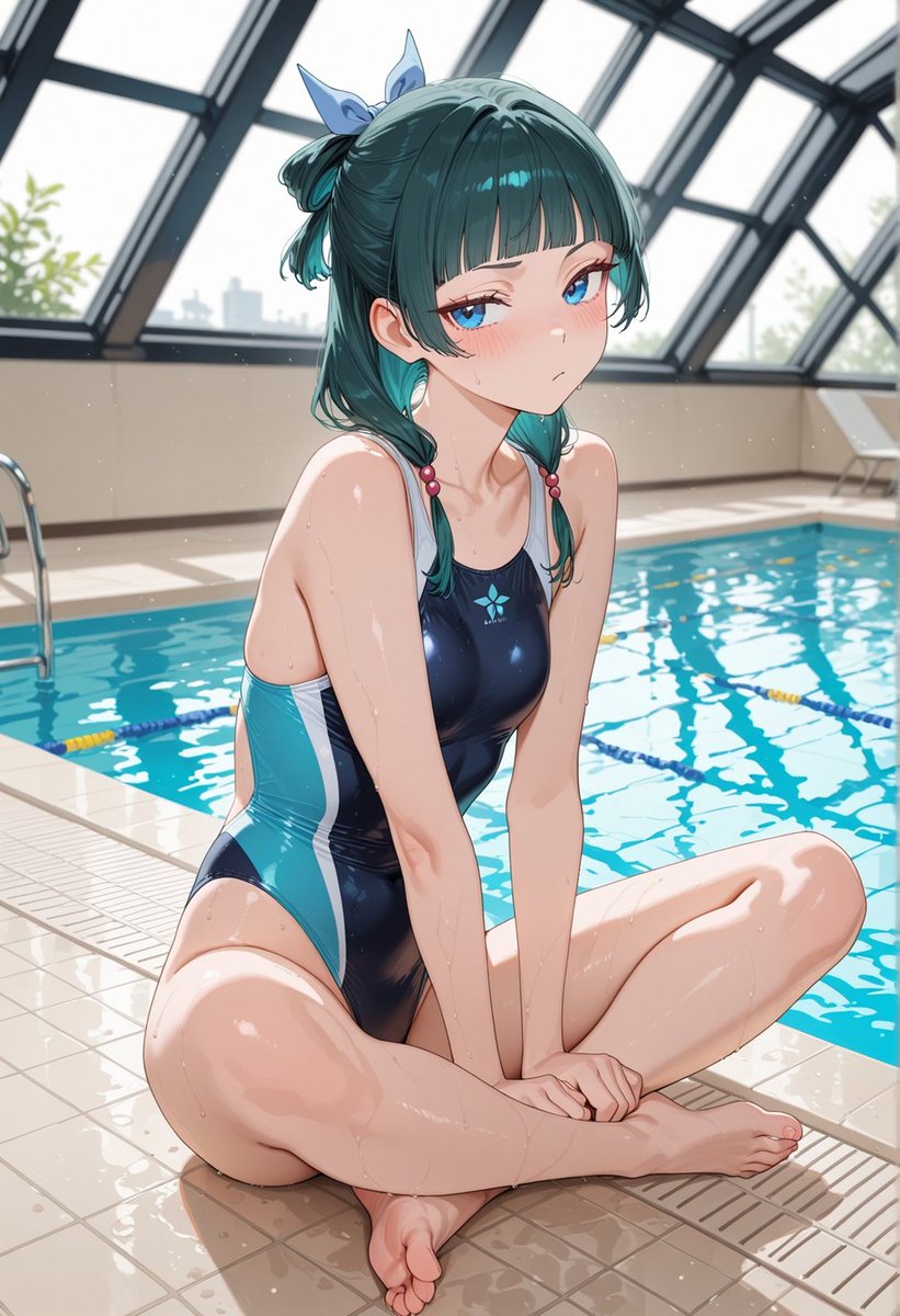 DinO_Fig2's tweet image. プールサイドの猫猫
#薬屋のひとりごと