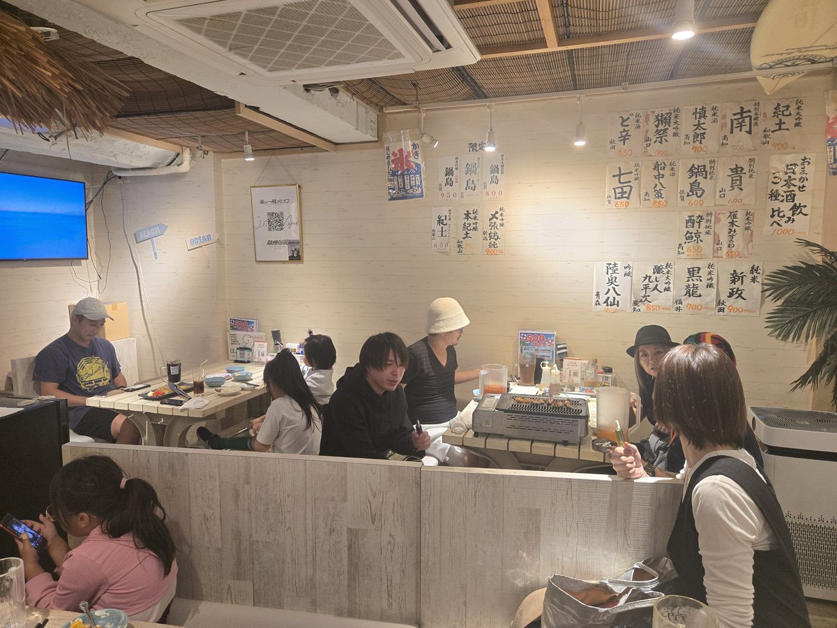 ソウルメイトビーチにて。
いつもの西新宿界隈の人しか居ないわな笑