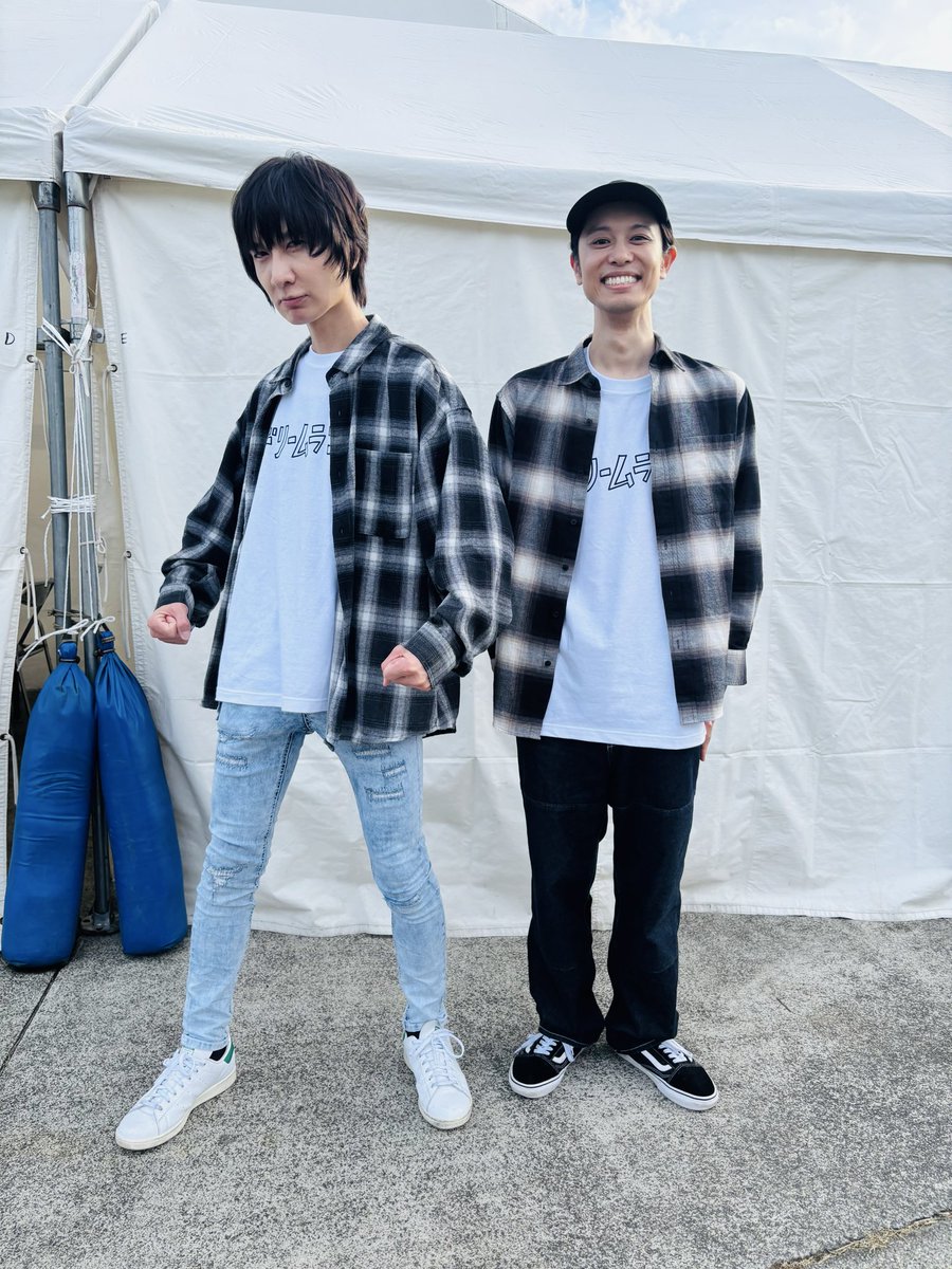 前野さんとお揃いだったwwww
ありがとうございました！！！
#イバラキドリームランド