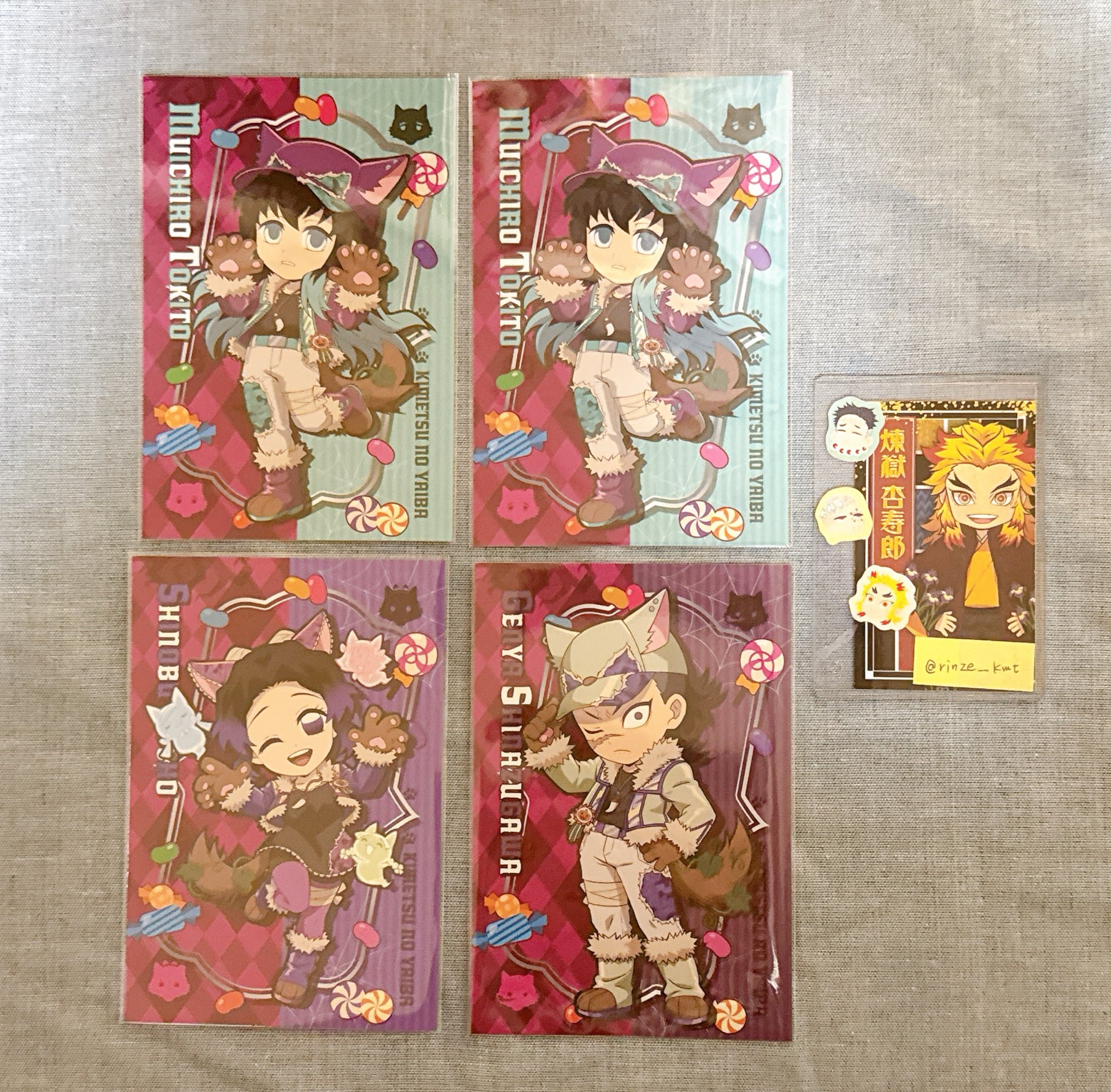 ナナコ様】 鬼滅の刃 ☆柱カフェ限定☆ ポストカード335枚セット販売