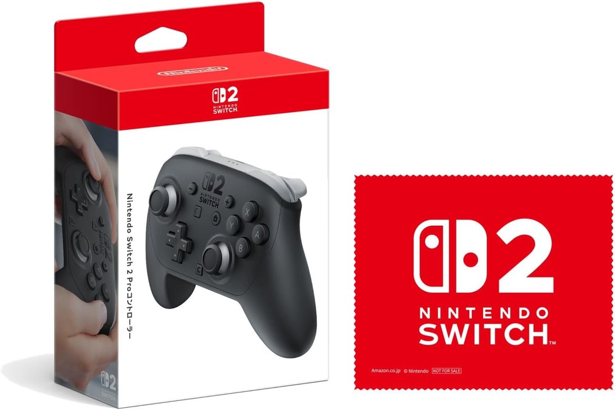 Nintendo Switch 2 Pro コントローラー プロコン Nintendo Switch 赤青