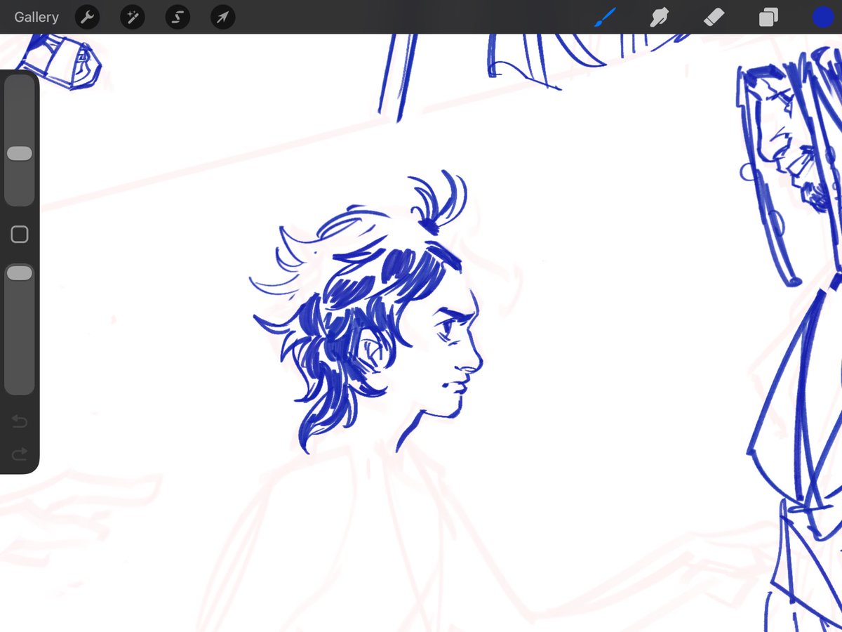 giving telemachus yorkie ponytail because