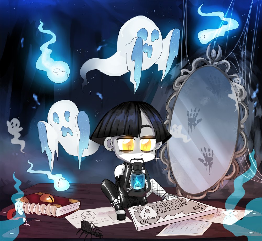 New Halloween YCH on #vgen!!

Price: 14 USD 

Will do: any species or variants as well as humanohumanoid!

🔗👇

#VGenComm #YCH