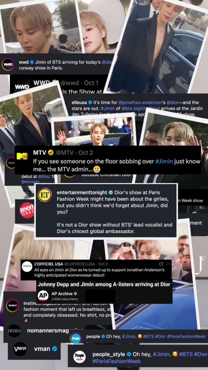 According to The Manners Magazine , The US, France and Thailand were among the biggest MIV-contributing countries.

Guess who had the most US media coverage and online engagement with official outlets for US 🇺🇸

#JiminxDior #Jimin