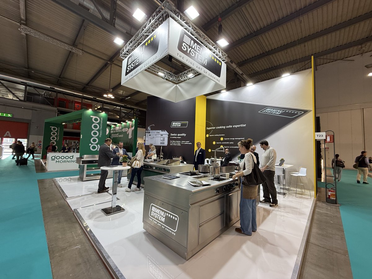 Natalie_Courbet's tweet image. Next up is MENU SYSTEM, showcasing their leading induction technology with end-to-end cooking suites! 🧑‍🍳 Featuring SLIDE CONTROL, they perfectly blend style and functionality. Visit them in Pav 5, Stand T23 T24 to see it in action! 🔥✨ 

#InductionCooking #MenuSystem #Endtoend
