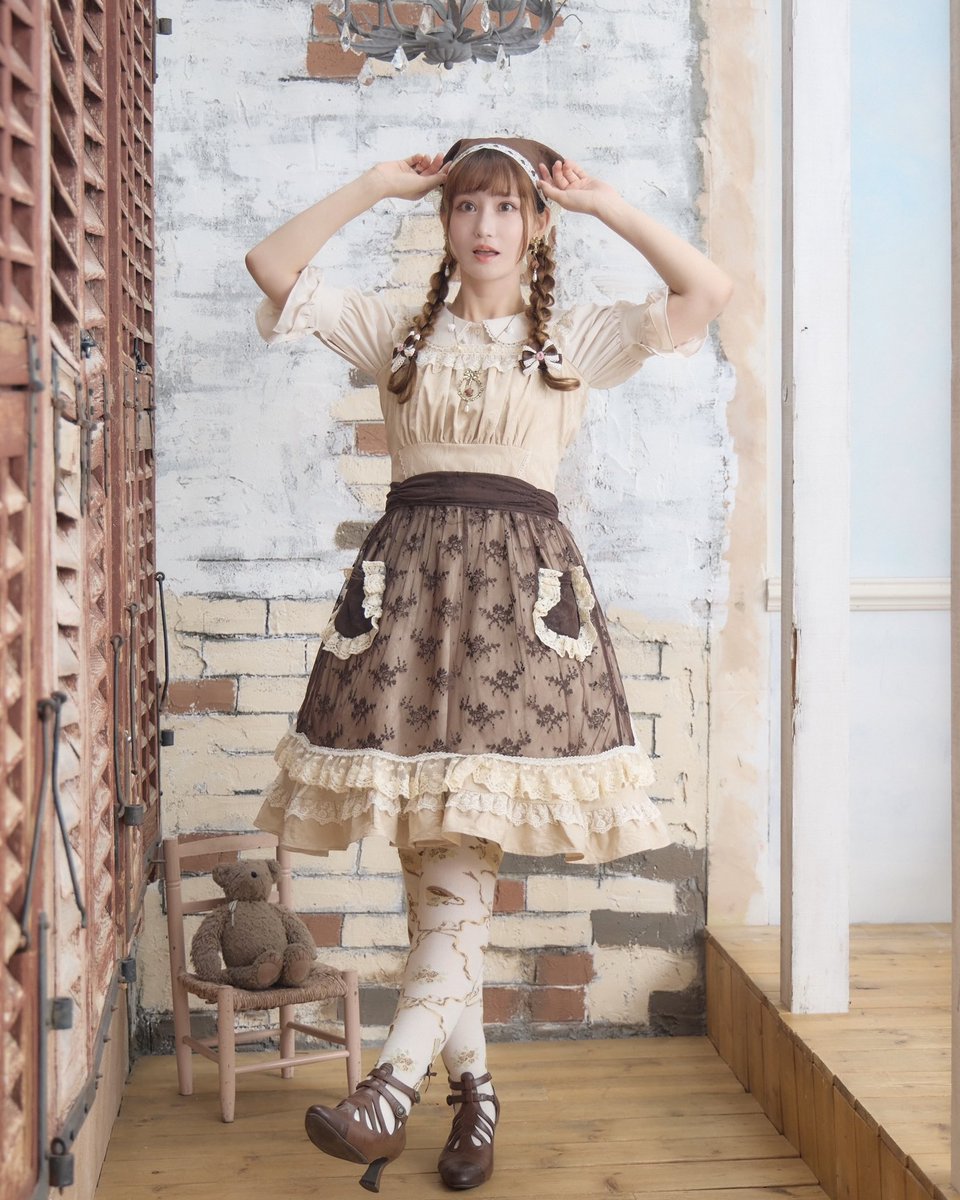 新品　愛野えり　しまむら　コラボ　マノンローズ　シューズ　ブーティ　L ブラウン しまむら×愛野えり𓂃🥀𓈒𓏸 ＼コラボ第2弾／ 前回ポストのつづき