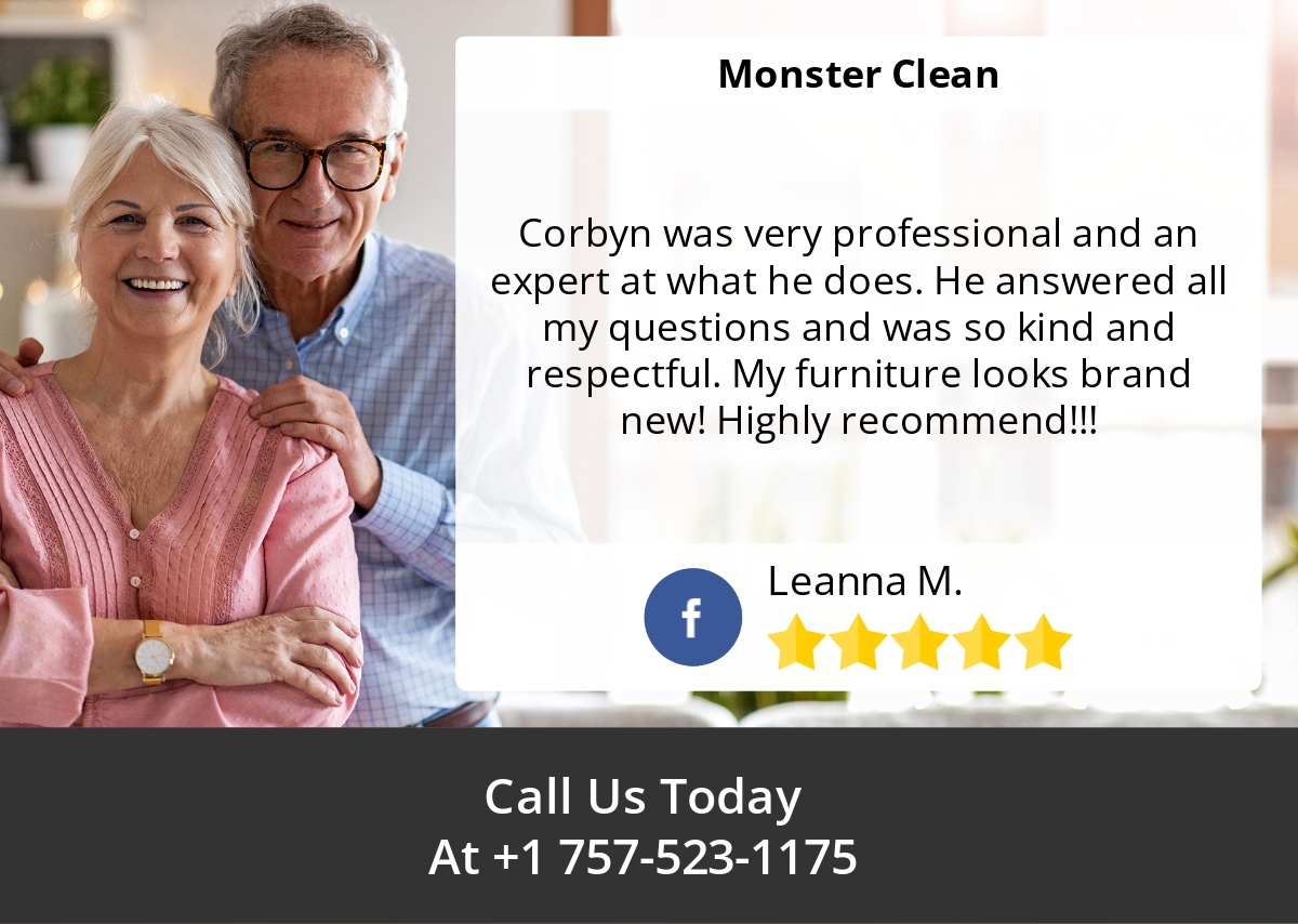 MonsterCleanVA's tweet image. 5 Star: Leanna M. "Corbyn was very professional and an expert at what he does. He answered all my..."