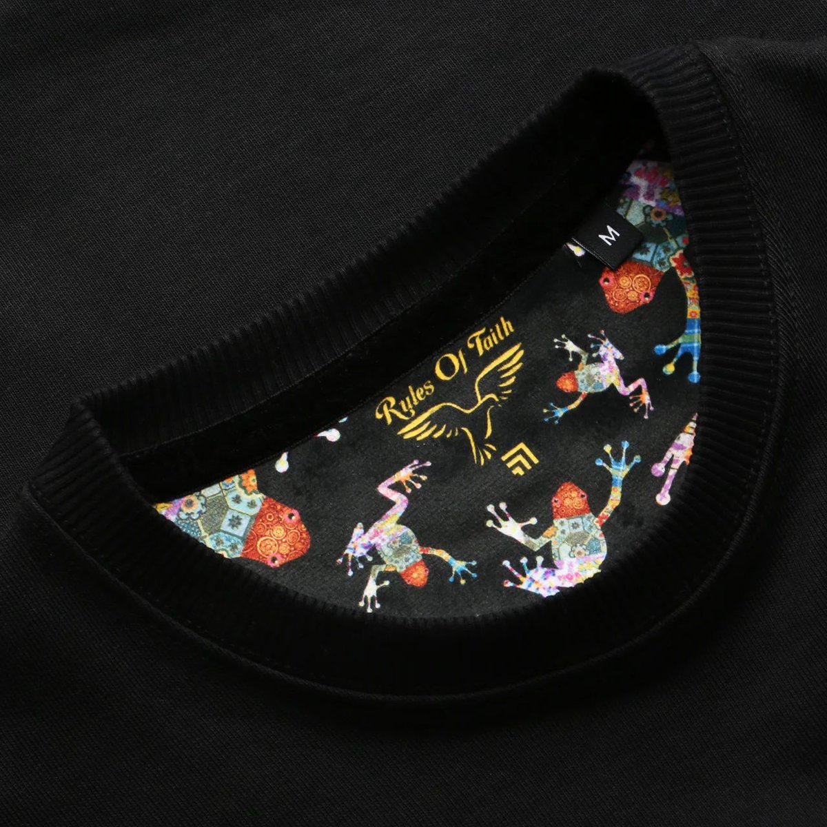 Rules Of Faith, a Luxury Fashion brand, founded by Christopher Donnelly co-founder of the Manchester streetwear label Gio Goi.

Already a stand out brand Rules Of Faith is a combination of passion, attention to detail and next level quality. 

Bond this with our NFC technology