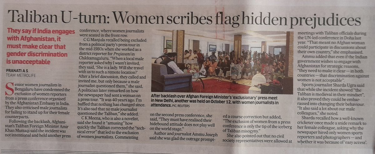 murali772's tweet image. While even the #Taliban, for all of their medieval mindset, could be embarrassed into changing their behavior, the word 'embarrassment' apparently doesn't figure in #NaMo's dictionary, with not having held even a single press conference all of these years in power😏😱🤦‍♀️